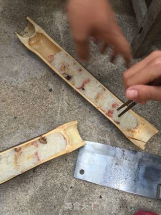 野外竹筒饭的做法步骤：9