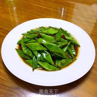 素炒芸豆的做法步骤：1