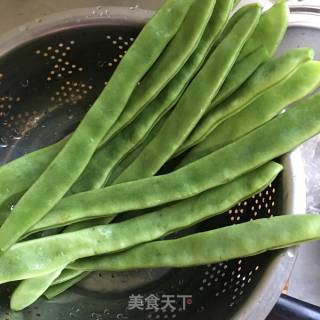 素炒芸豆的做法步骤：2