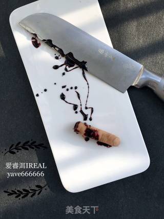 万圣节超仿真手指的做法步骤：10