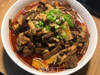 竹荪牛肉的做法步骤：2