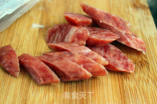 排骨腊肠八宝饭的做法步骤：8