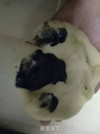 芝麻原味双色土司的做法步骤：4