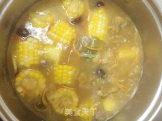 虫草山药排骨汤的做法步骤：8