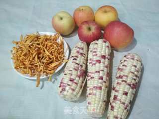 虫草花糯玉米汤的做法步骤：1