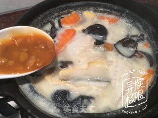 豆浆黄鱼汤的做法步骤：17