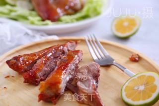 秘制烤鸭腿的做法步骤：7