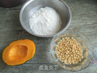 南瓜豆浆水烙馍的做法步骤：1