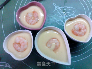 虾仁蒸蛋羹的做法步骤：12