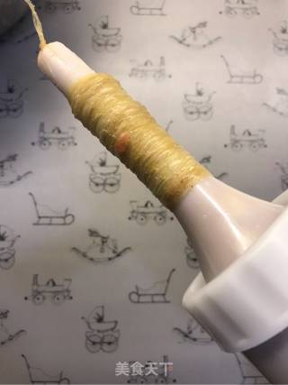 自制黑胡椒风味脆皮肠的做法步骤：17
