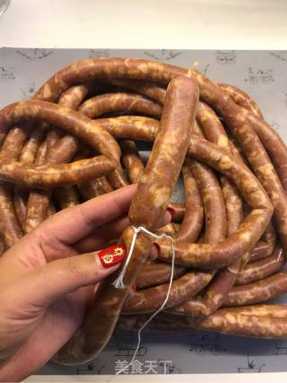 自制黑胡椒风味脆皮肠的做法步骤：21