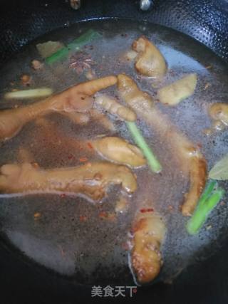 酱鸡爪的做法步骤：10