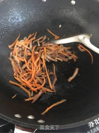 家常炒腐竹的做法步骤：9