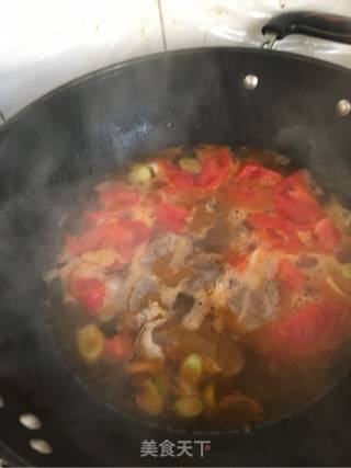 番茄炖牛肉的做法步骤：6