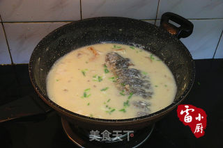 【Me制豆浆实验室】之豆浆煮鱼的做法步骤：9