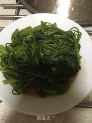 蒜蓉空心菜的做法步骤：3