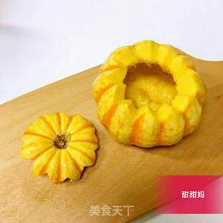 南瓜小米饭的做法步骤：2