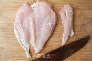 健康西式鸡胸肉炒河粉的做法步骤：4
