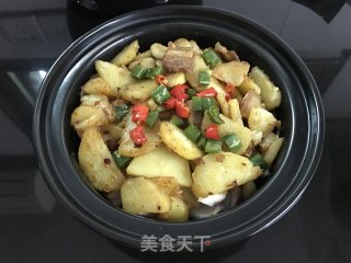 麻辣干锅土豆的做法步骤：13