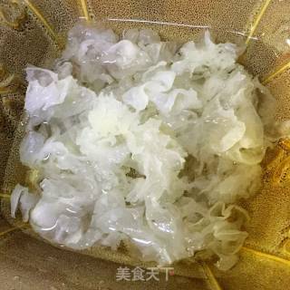 秋季养肺炒三白的做法步骤：3