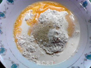 花生酥糖小土司的做法步骤：2