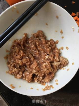 腐衣肉末卷的做法步骤：2