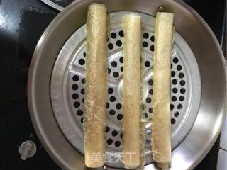 腐衣肉末卷的做法步骤：6
