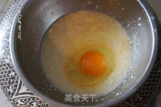 嫩玉米鸡蛋饼的做法步骤：2