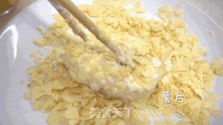 薯片鸡翅的做法步骤：3