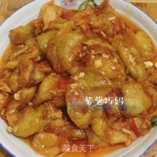 家常烧茄子的做法步骤：5