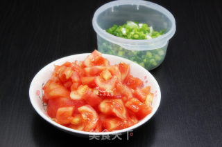 鲜虾茄汁意面的做法步骤：2