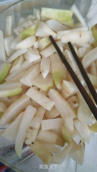 萝卜咸菜的做法步骤：1