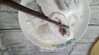 糯米豆沙椰蓉糕的做法步骤：8