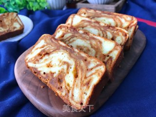 大理石纹焦糖乳酪磅蛋糕的做法步骤：16