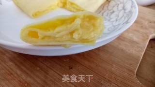奶黄班戟的做法步骤：7