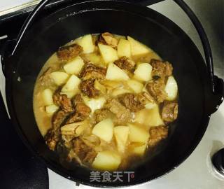 牛腩炖土豆的做法步骤：11