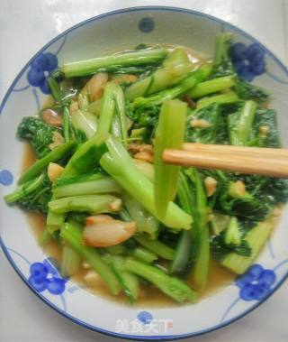 油渣青菜苔的做法步骤：10