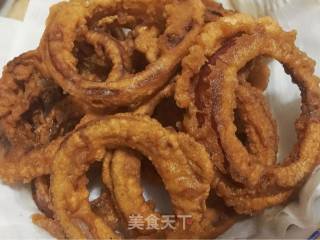 简易版炸洋葱圈的做法步骤：5