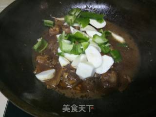 茭白烧鸭块的做法步骤：7