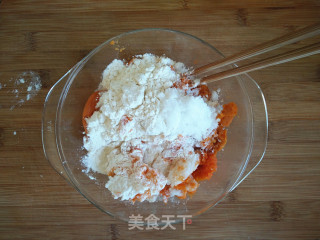 红薯米饭饼的做法步骤：3