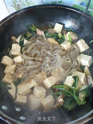 菠菜粉条炖肉的做法步骤：11