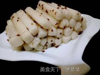 桂花手指年糕的做法步骤：8