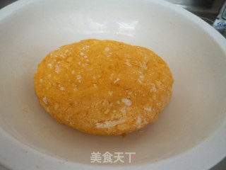 南瓜面包的做法步骤：4