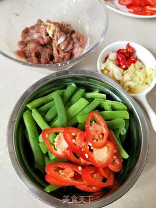 豆角炒肉丝的做法步骤：4