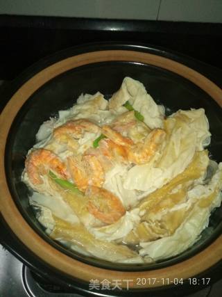 腐竹白菜煲的做法步骤：5