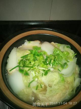 腐竹白菜煲的做法步骤：9