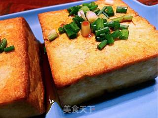 香煎豆腐的做法步骤：4