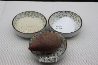 紫薯米糊的做法步骤：1