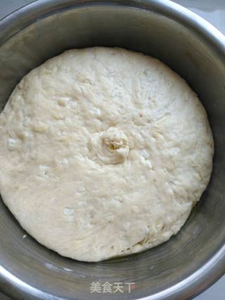 葱香碱面芝麻烧饼的做法步骤：7