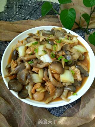 鸡腿菇肉片的做法步骤：15